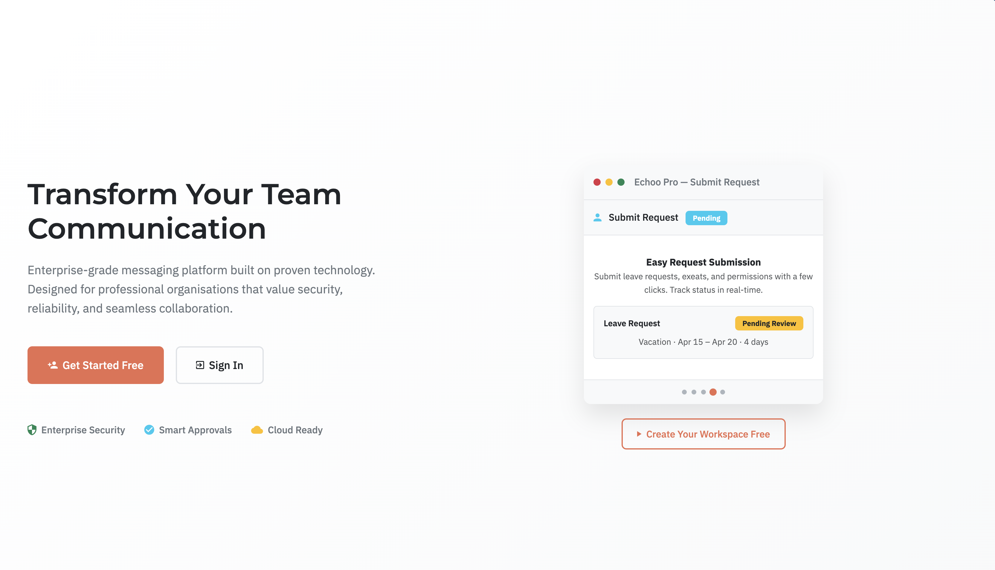 Echoopro – Real-Time Team Communication Platform